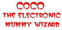 Coco the Electronic Mummy Wizard